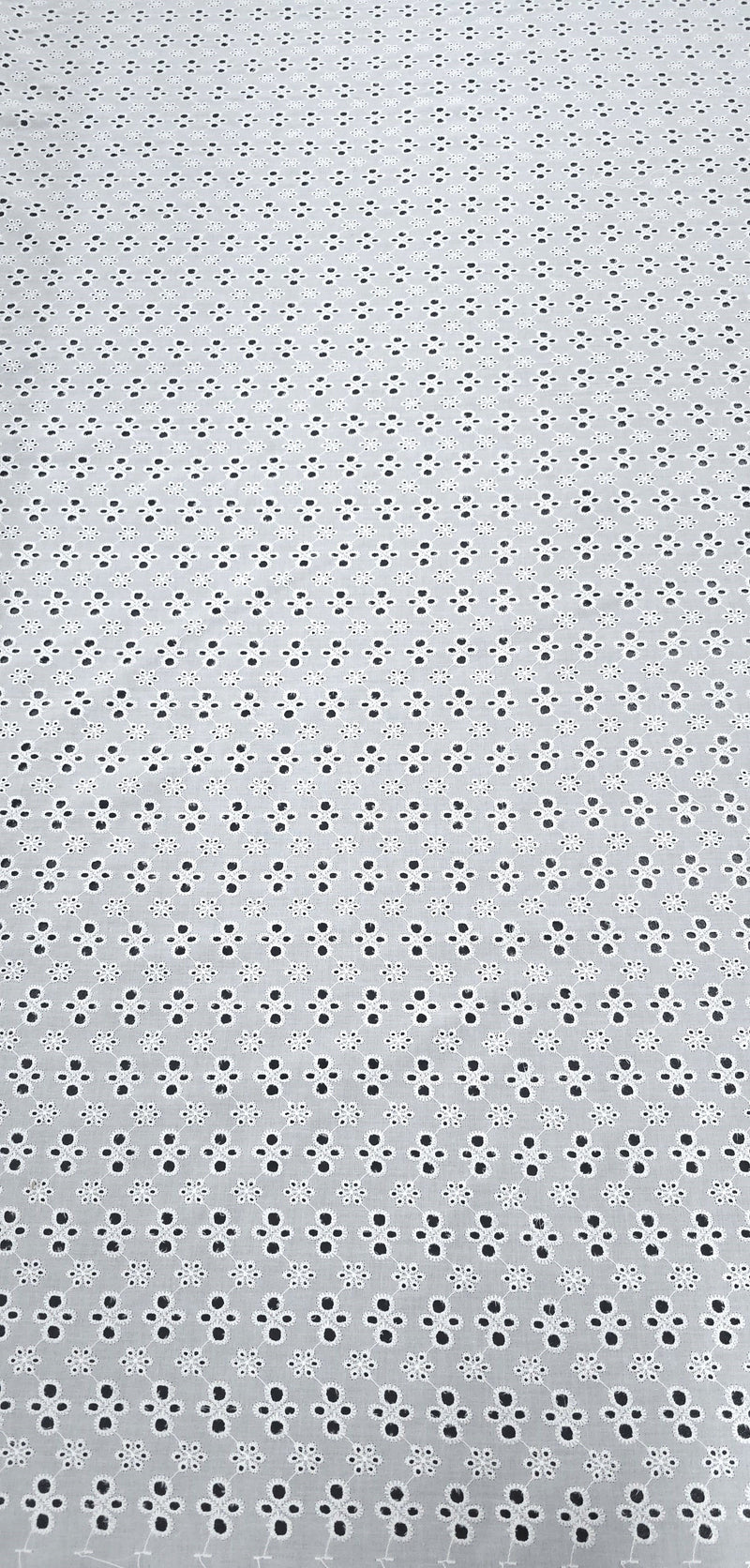 Embroidered Cotton Mirage Ivory