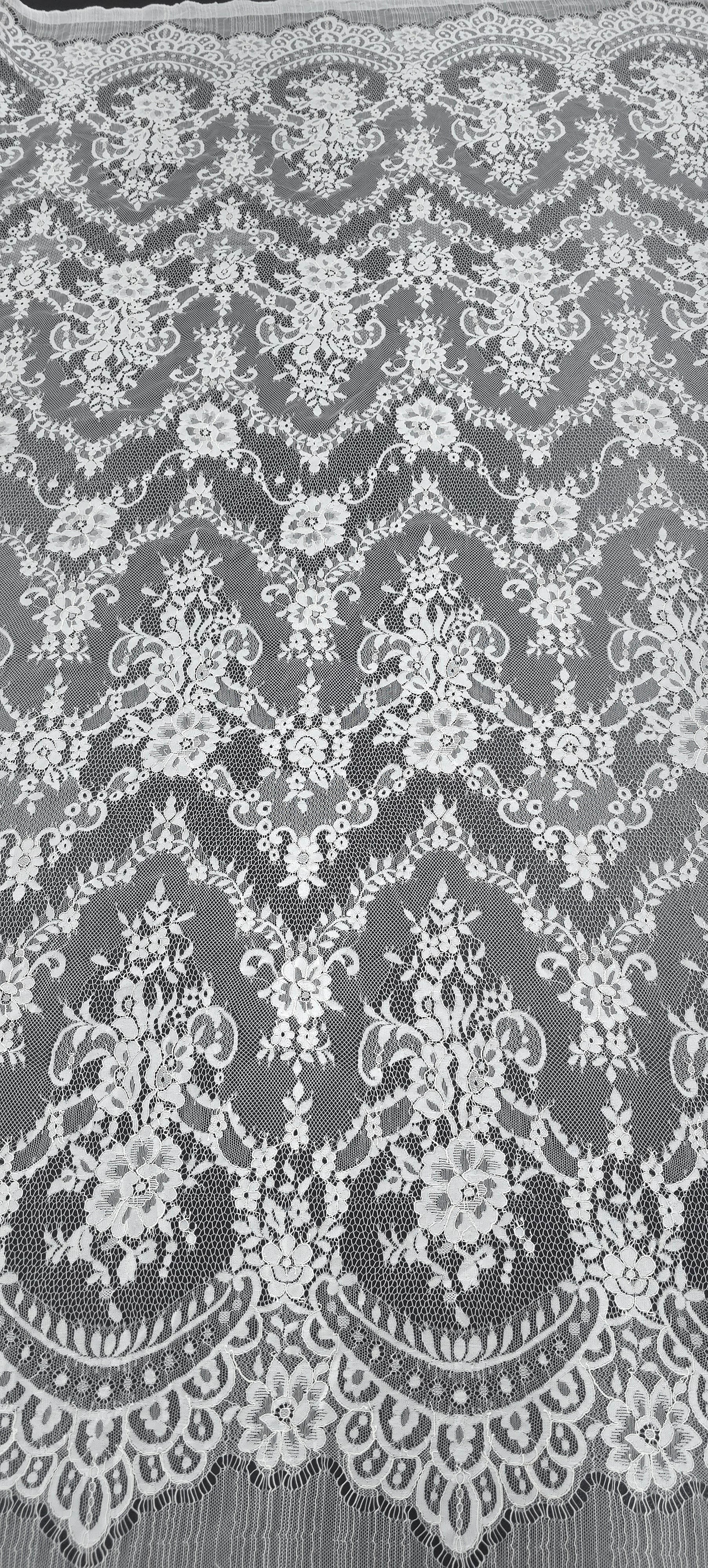 Embroidered Lace Dainty Promenade