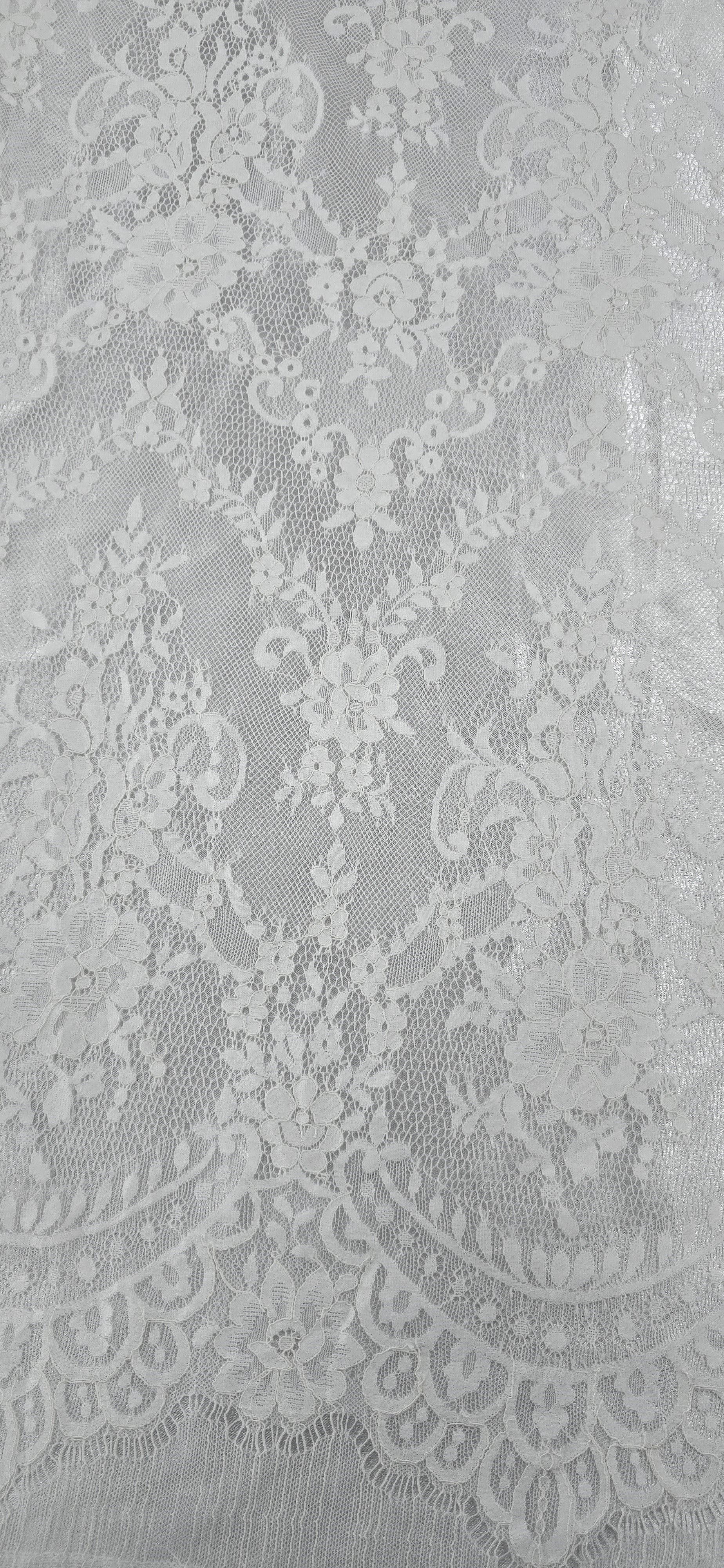 Embroidered Lace Dainty Promenade