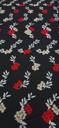 Embroidered Lace Wistful Posies