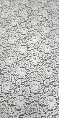 Embroidered Lace Enchanted Story Ivory