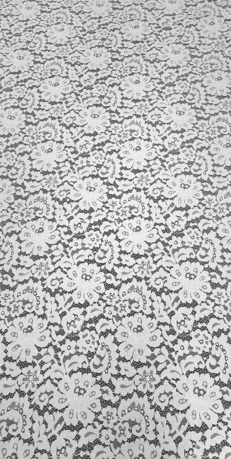 Embroidered Lace Enchanted Story Ivory