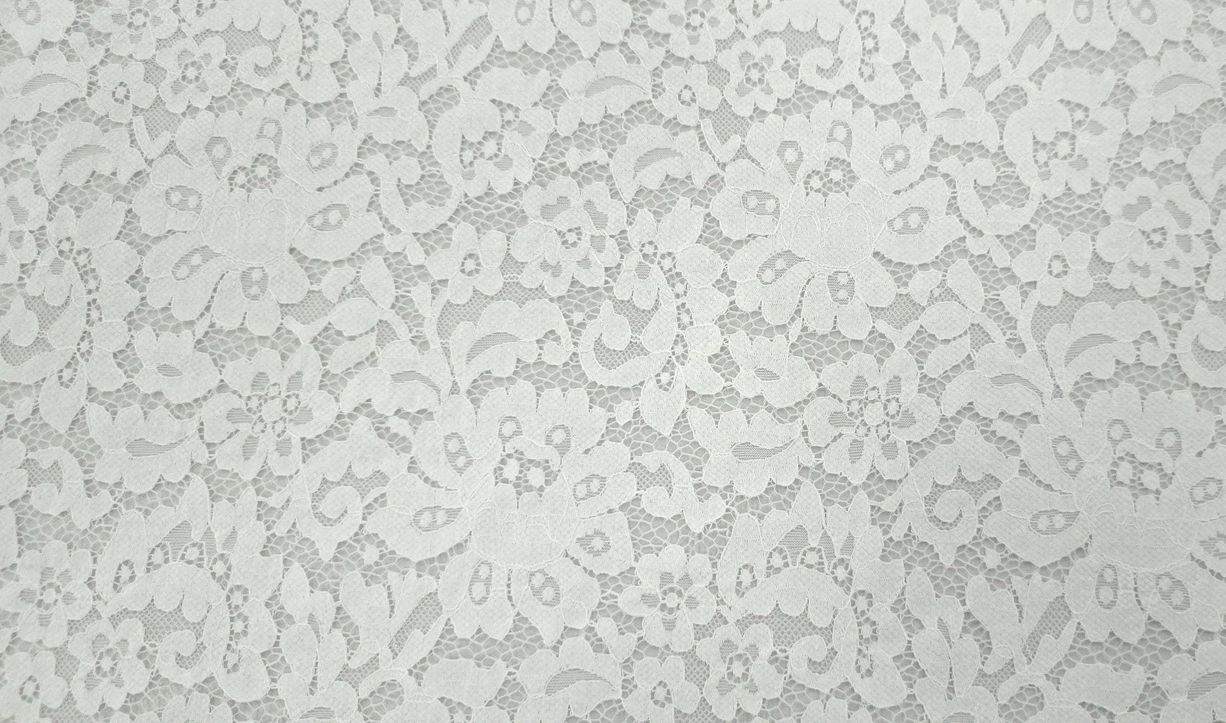 Embroidered Lace Enchanted Story Ivory