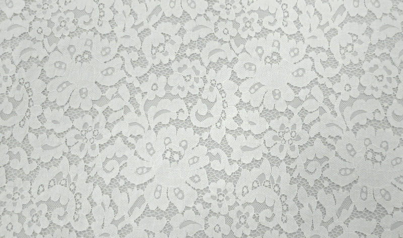 Embroidered Lace Enchanted Story Ivory