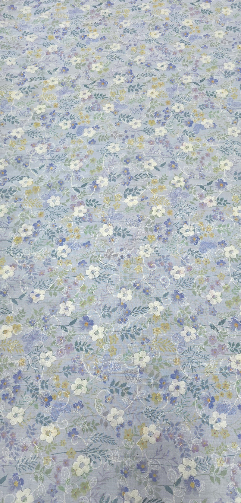 Embroidered Polyester Sweet Blossoms