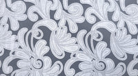 Floral Swirl Lace White