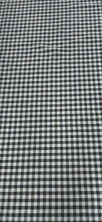 Gingham Black