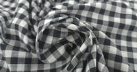 Gingham Black