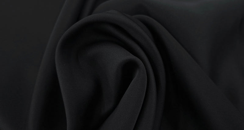 Heavy Weight Delustered Satin Black