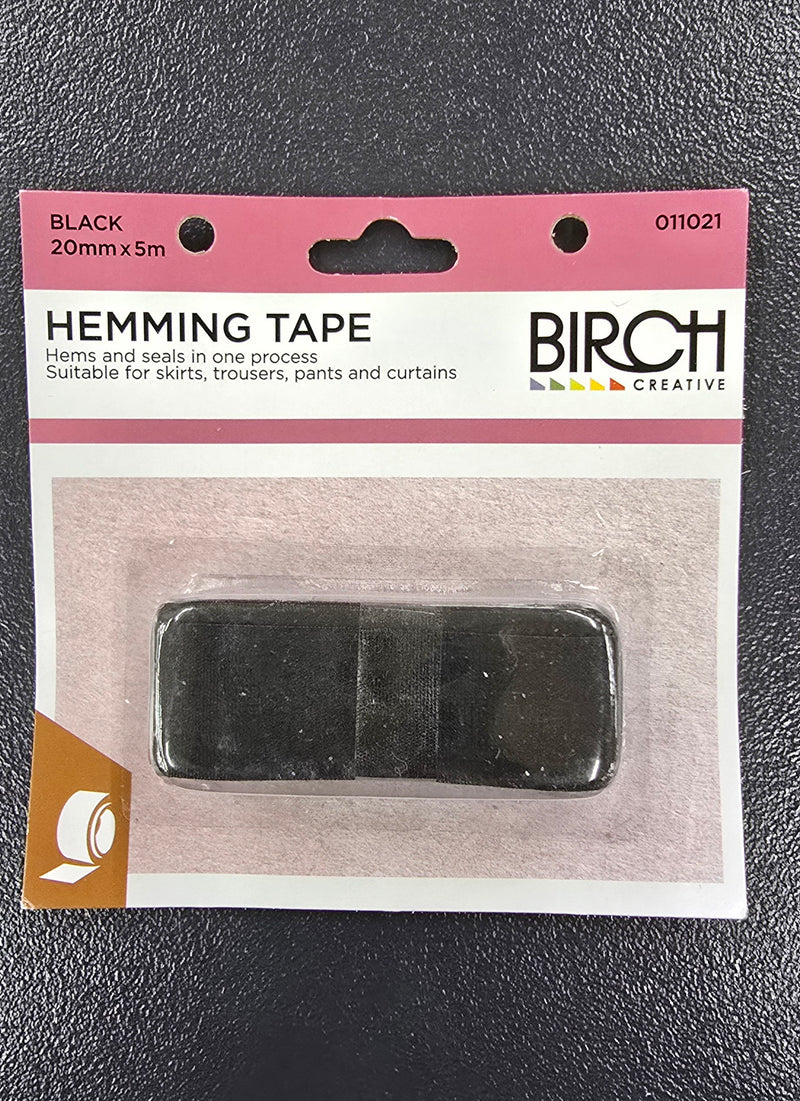 Hemming Tape Black 20mm x 5m