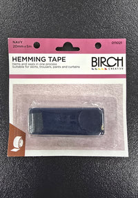 Hemming Tape Navy 20mm x 5m