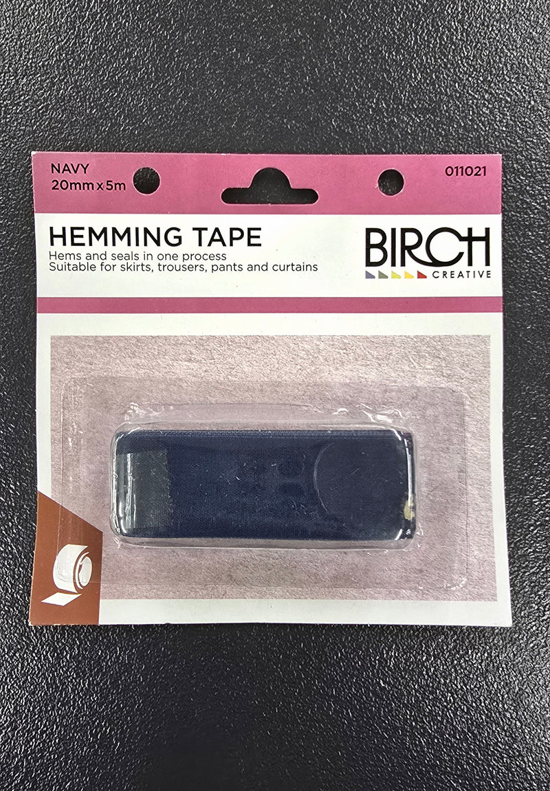 Hemming Tape Navy 20mm x 5m
