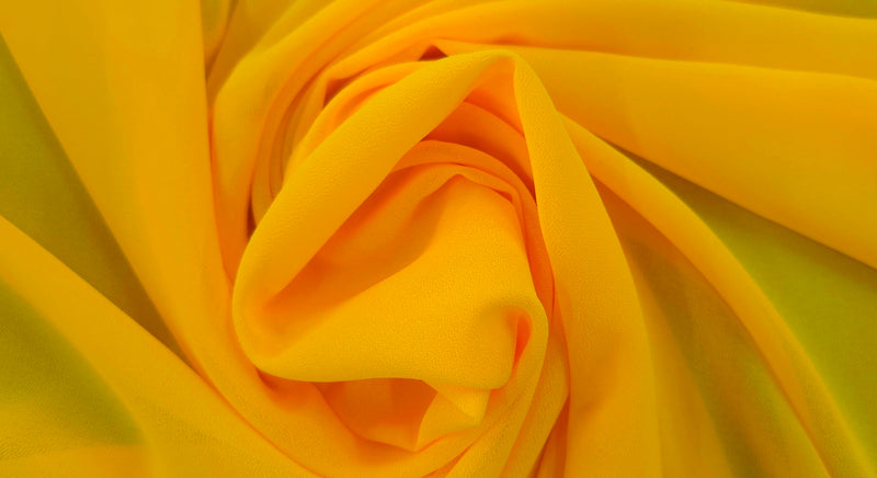 Hi Multi Chiffon Sunshine Yellow