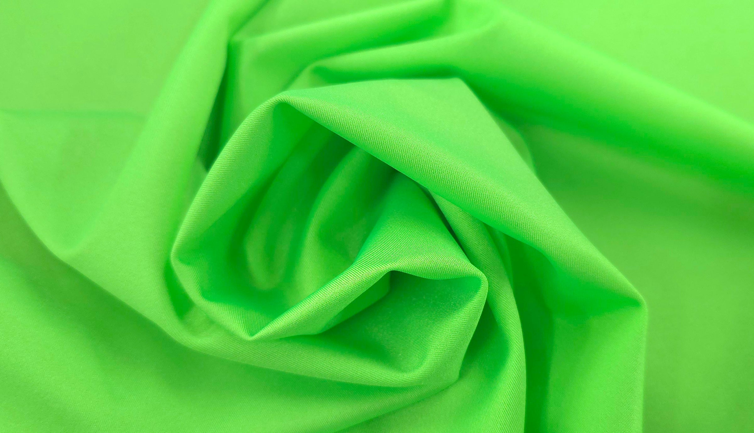 Italian Nylon Lycra Neon Green