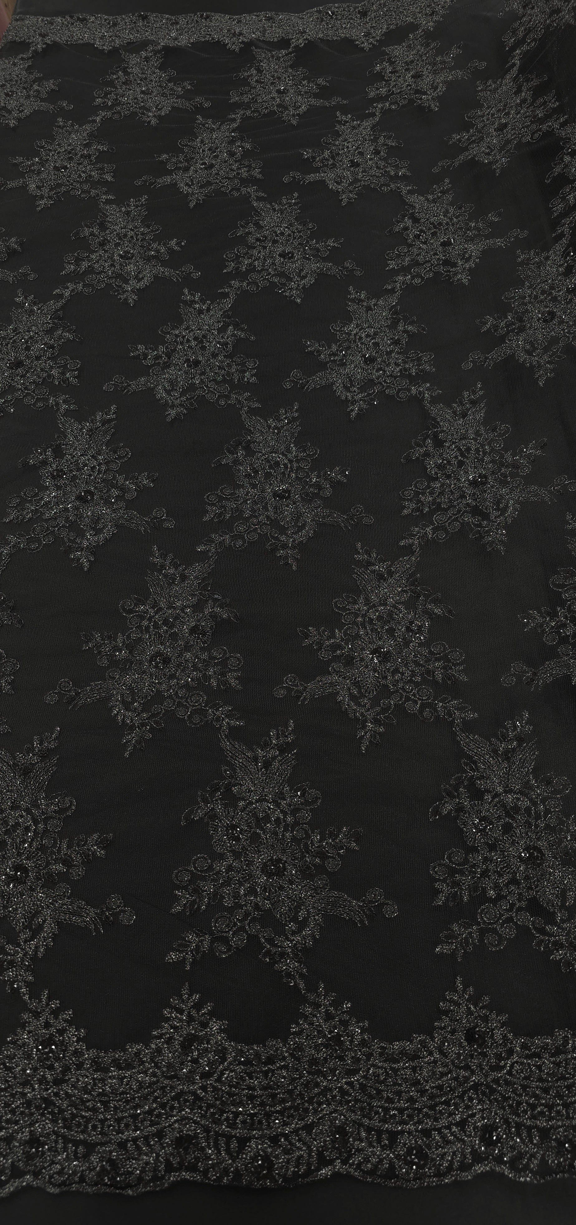 Jewel Lace Black