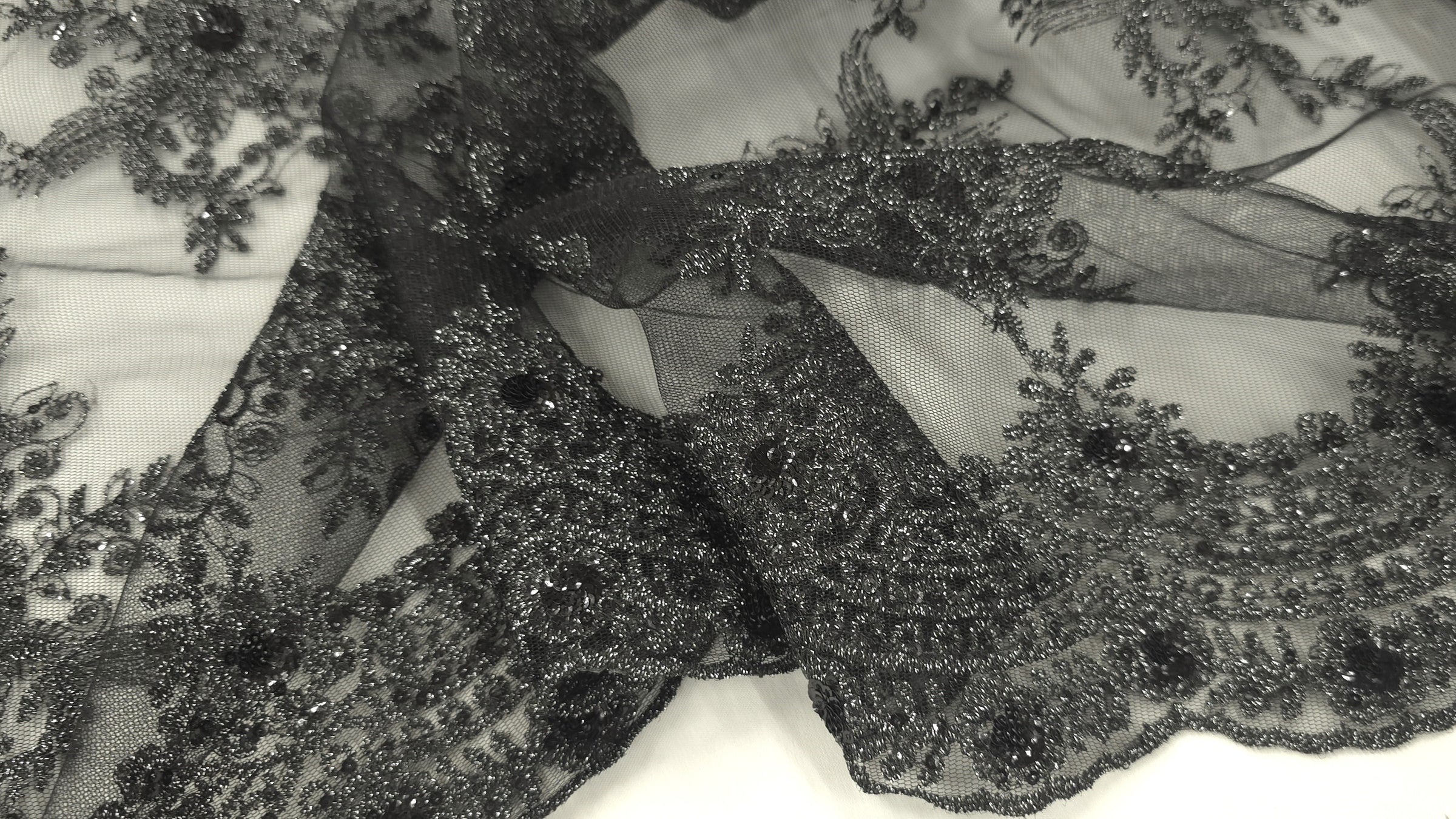Jewel Lace Black