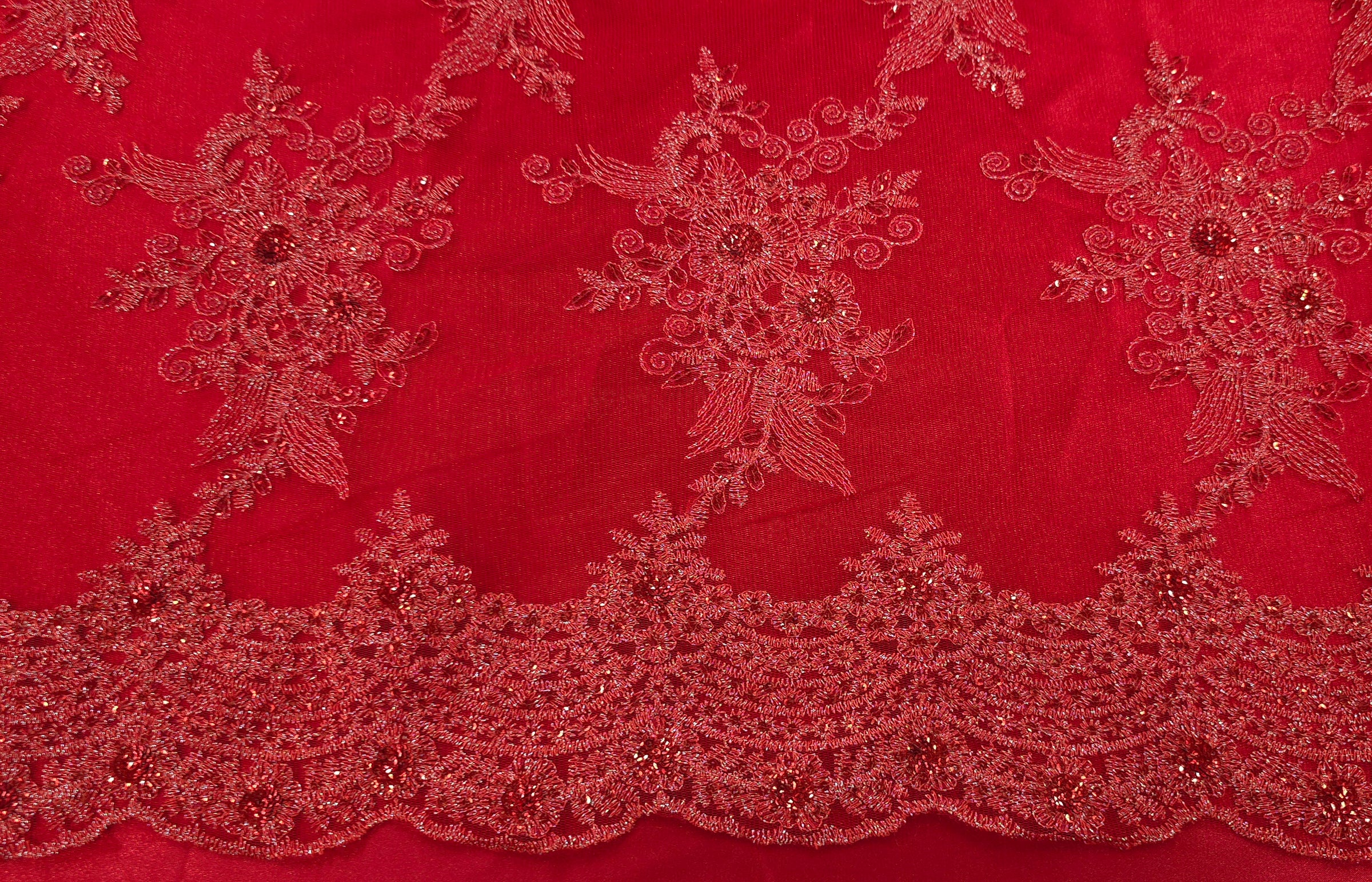 Jewel Lace Red