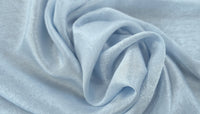 Textured Woven Stretch Polyester Ice Blue