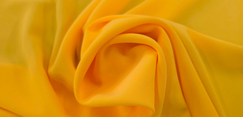 Lightweight Woven Polyester Spandex Sunshine Yellow