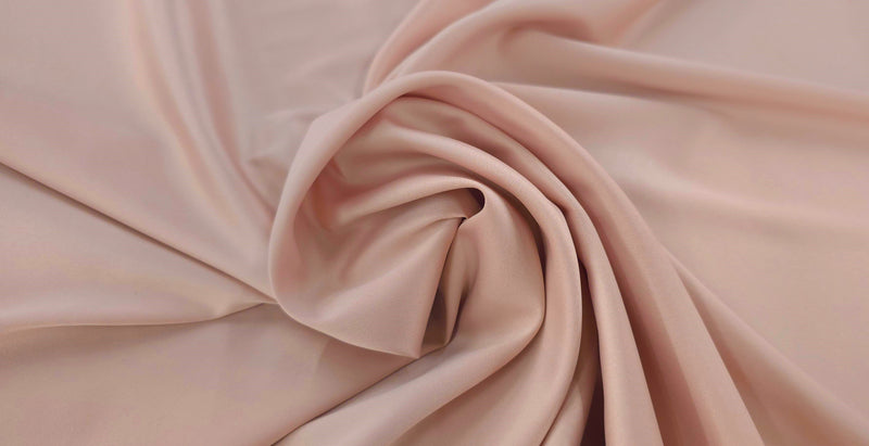 Lightweight Stretch Satin Blush