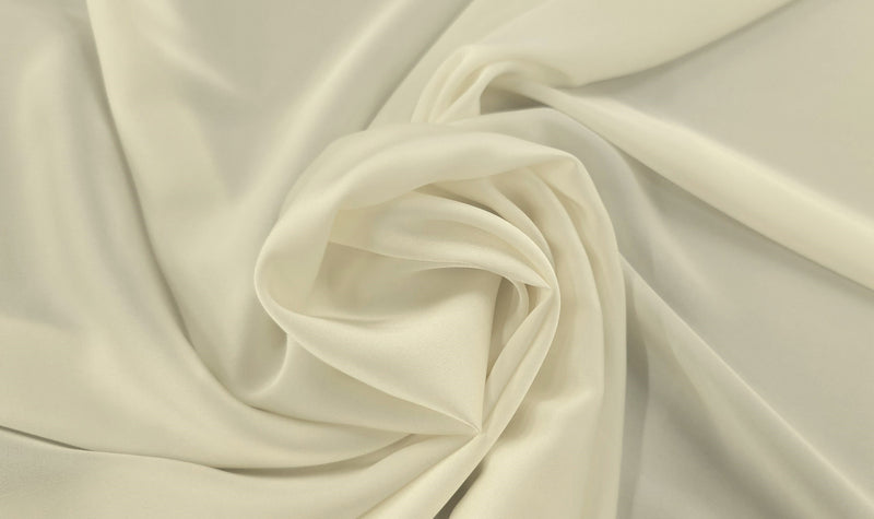Lightweight Stretch Satin Cream