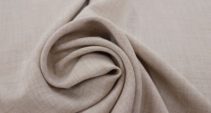 Linen Look Poly Spandex Taupe