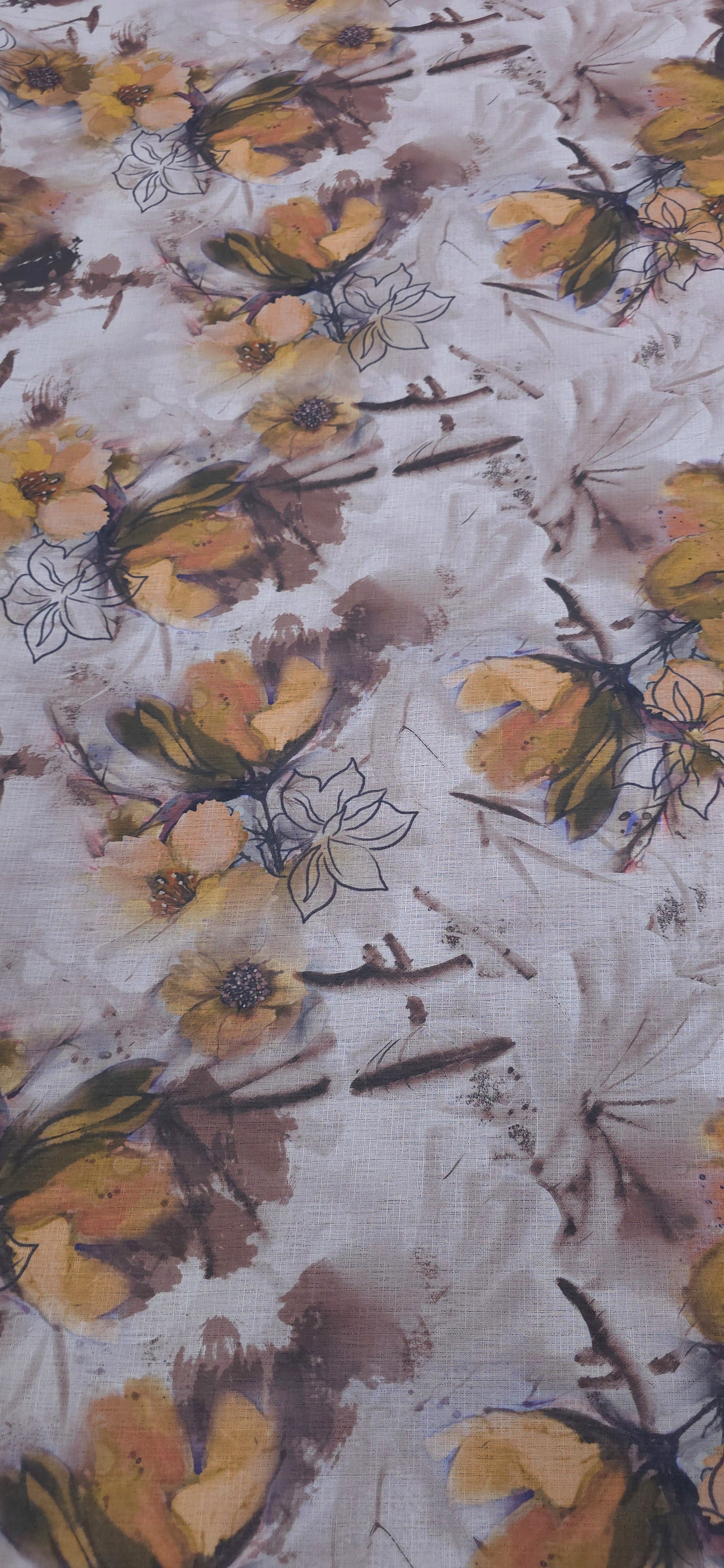 Linen Look Autumn Reverie