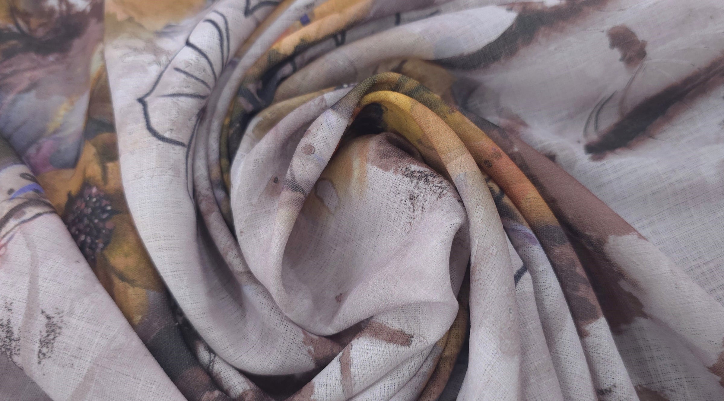 Linen Look Autumn Reverie