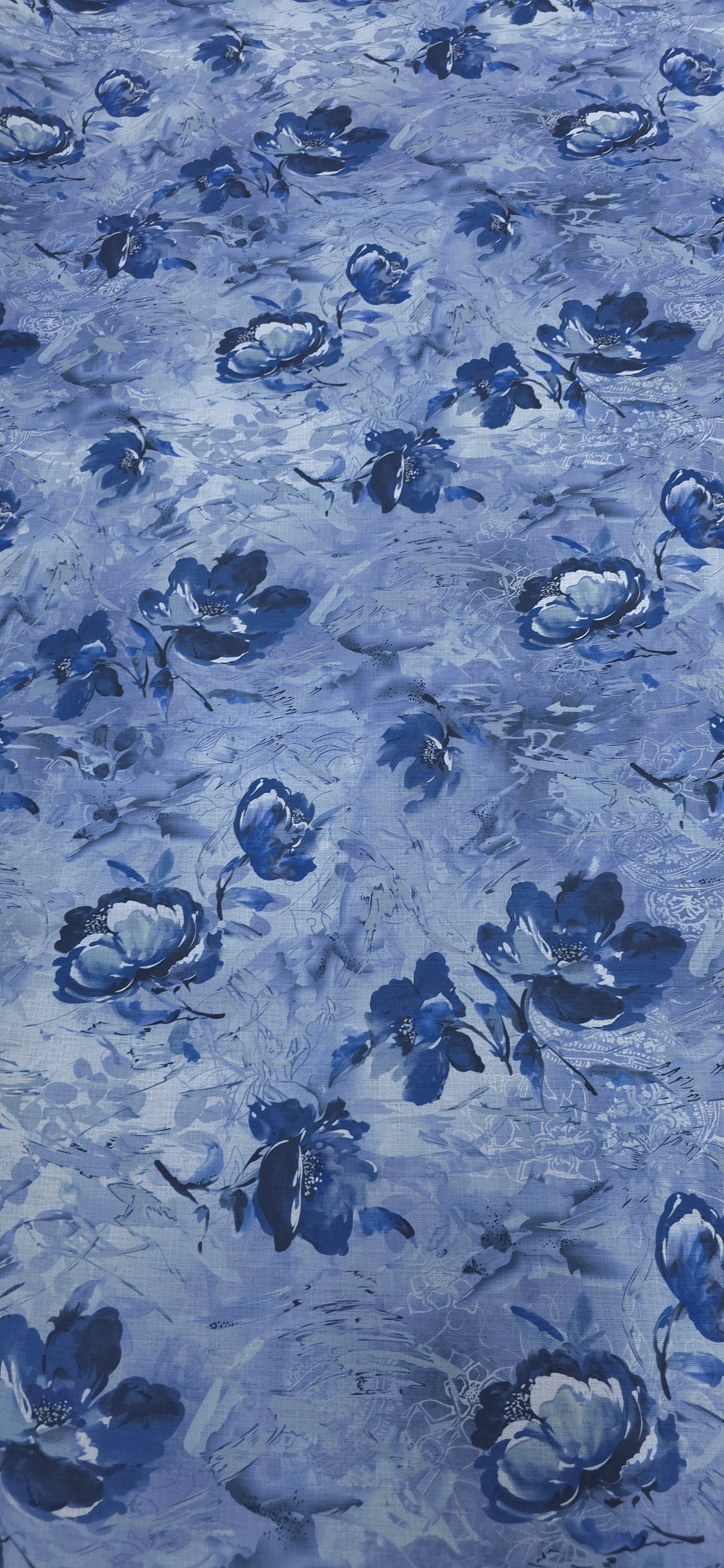 Linen Look Ocean Dream