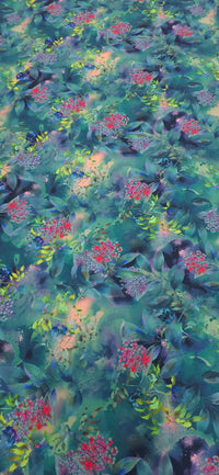 Linen Look Secret Garden