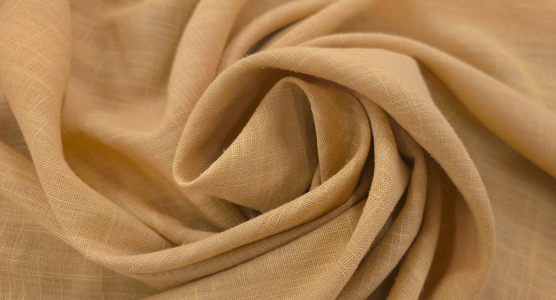 Linen Blend Shirting Camel