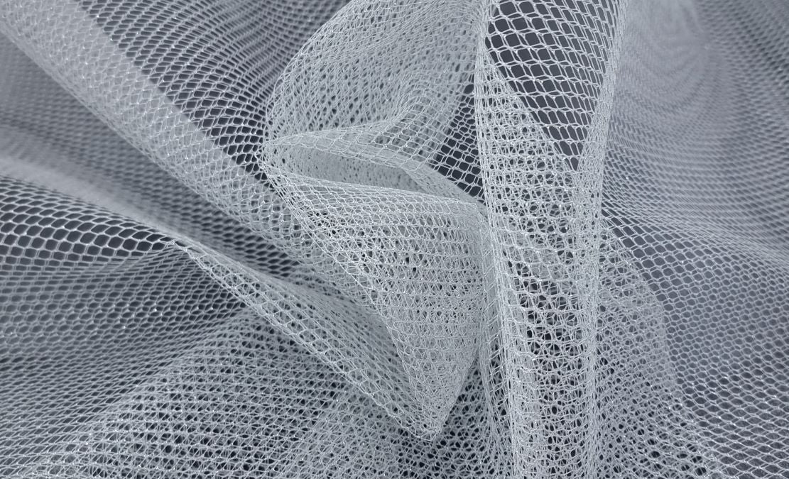 Lurex Tulle Silver