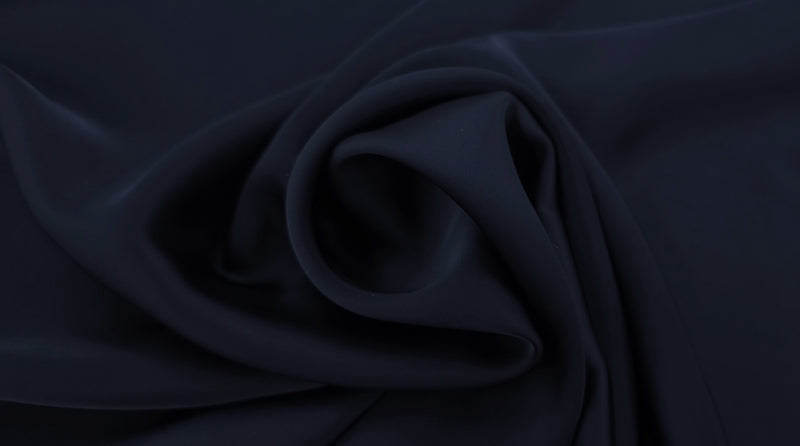 Luxe Stretch Satin Dark Navy