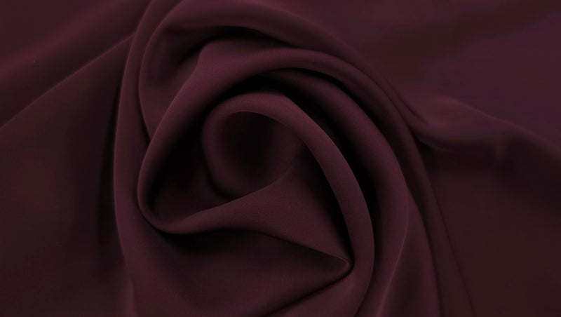 Luxe Stretch Satin Dark Plum
