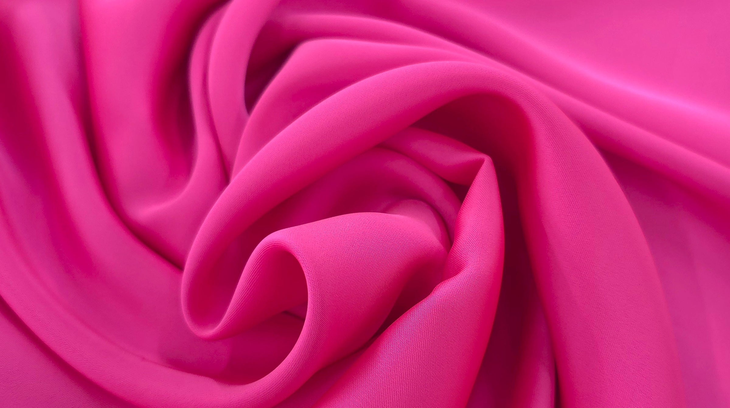 Luxe Stretch Satin Flo Pink