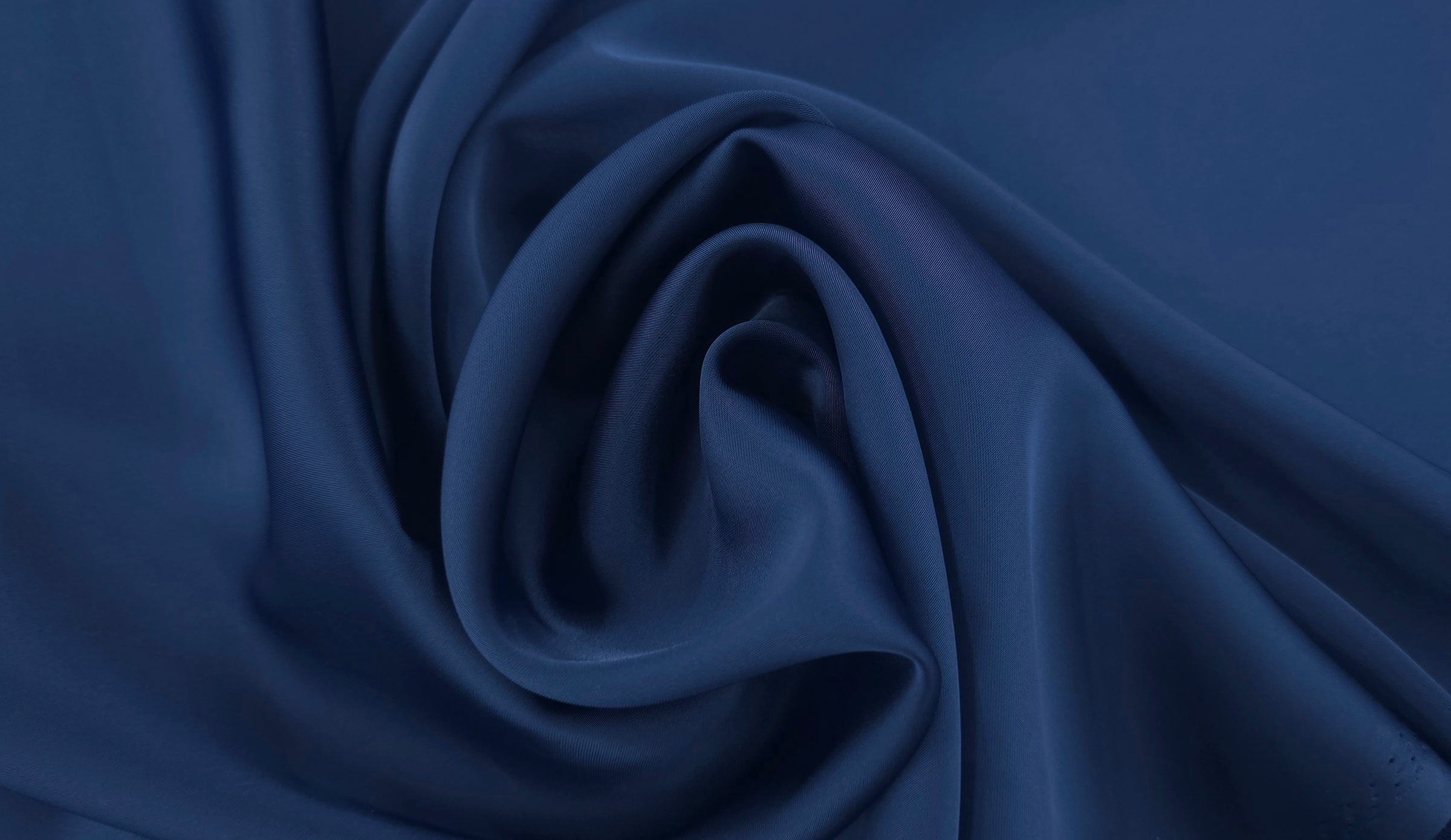 Luxe Stretch Satin Ink Blue