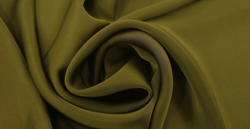 Luxe Stretch Satin Pesto