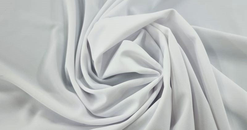 Matt Look Nylon Lycra White