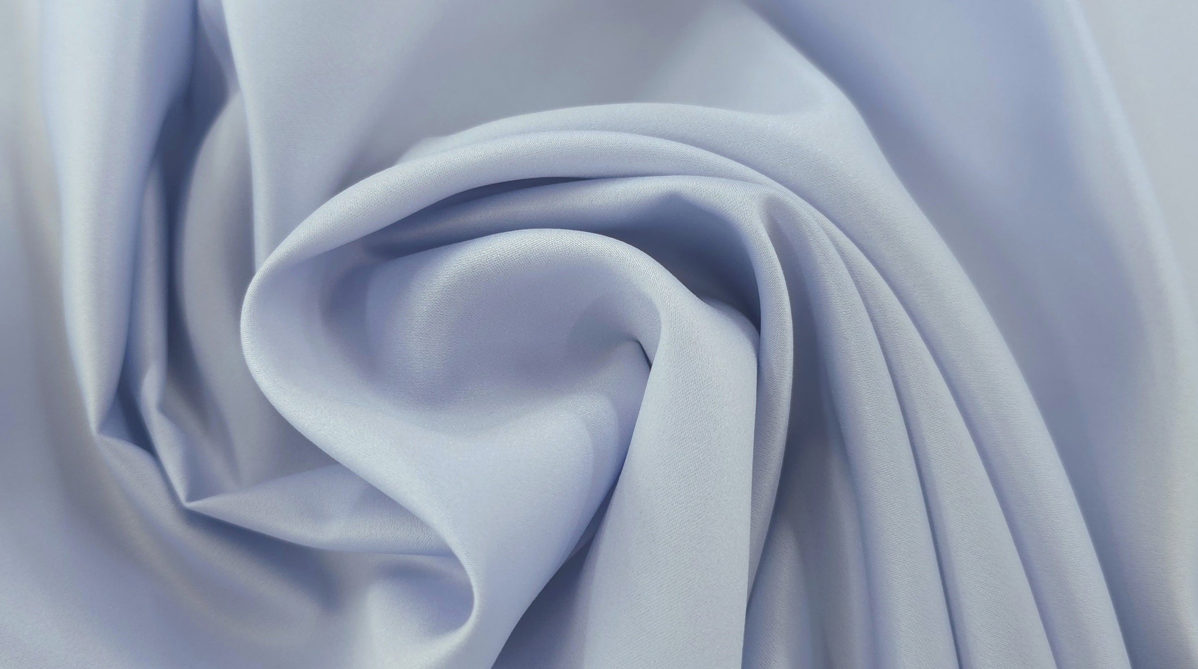 Medium Weight Delustered Satin Ice Blue