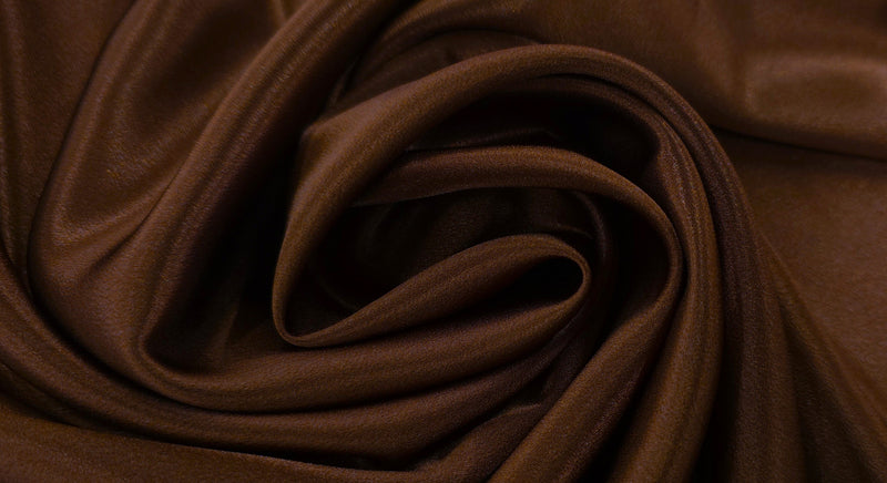 Luxe Stretch Satin Brown