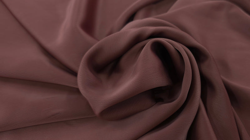 Medium Weight Stretch Satin Nutmeg