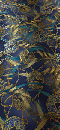 One Way Stretch Velvet Mystic Dream