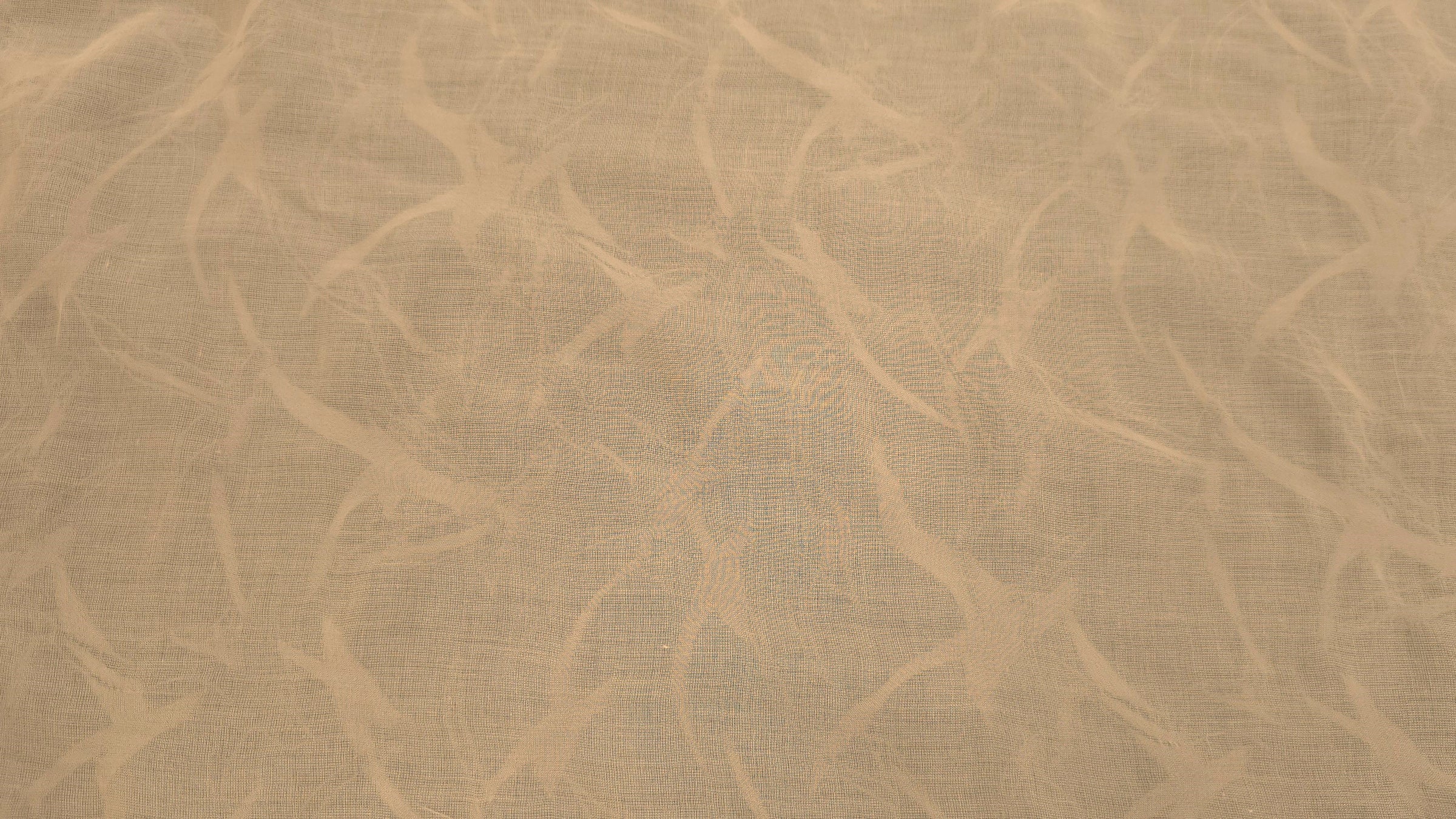 Patterned Voile Nude