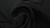 Poly Cotton Ribbing Black