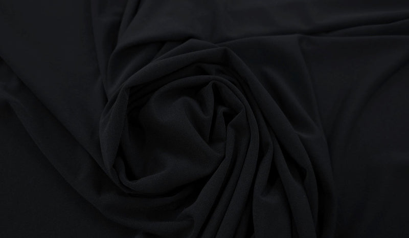 Polyester Knit Black