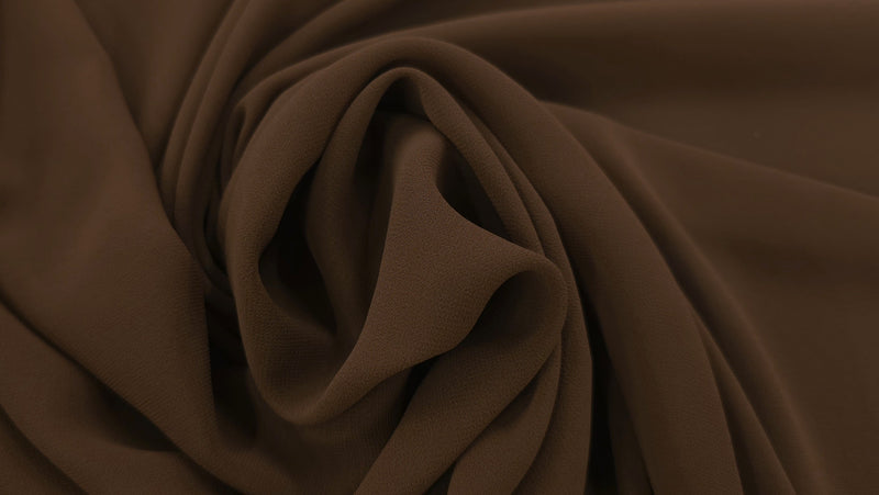 Polyester Chiffon Chestnut