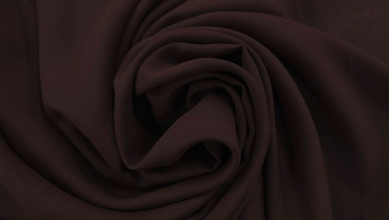 Polyester Chiffon Cocoa