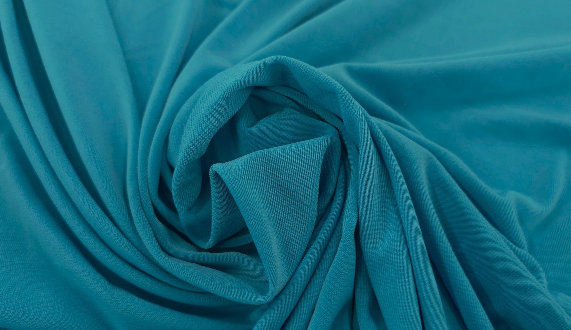 Polyester Knit Turquoise