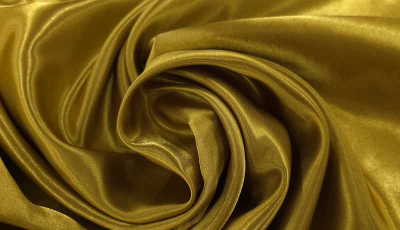 Polyester Satin Old Gold