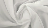 Pongee Polyester Lining Silk White